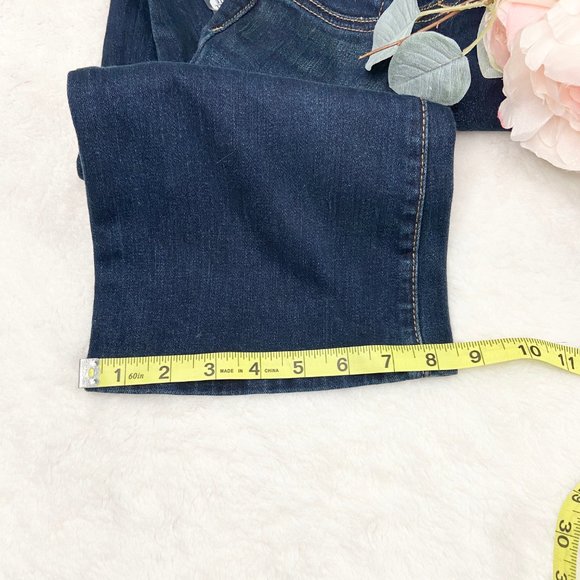 Motherhood Maternity Indigo Blue Boot Cut Petite Extra Small - Picture 13 of 13
